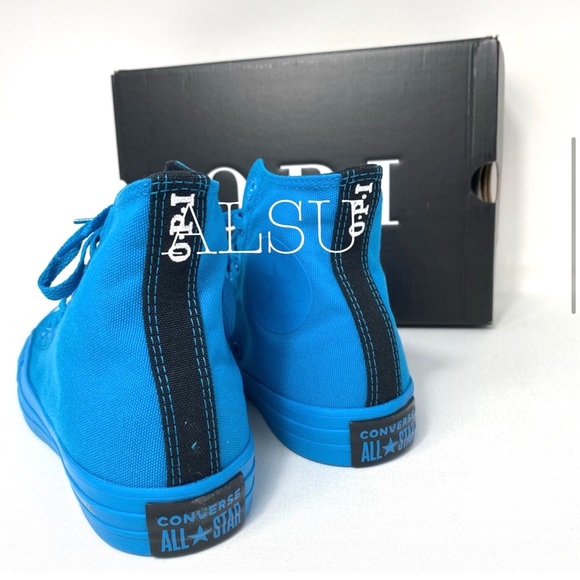 Converse x O.P.I. Ctas Canvas High Top Cyan Space - Picture 3 of 9